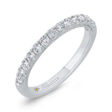 Diamond Wedding Band in 14K White Gold