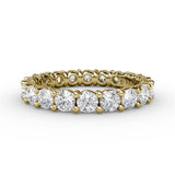 2.05ct Shared Prong Eternity Band 