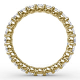 Shared Prong Eternity Band
