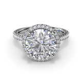 Striking and Bold Diamond Engagement Ring 