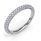 Pavé Diamond Wedding Band 