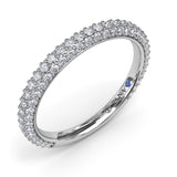 Pavé Diamond Wedding Band 