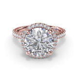 Striking and Bold Diamond Engagement Ring 