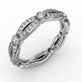 Diamond Bezel Set Band