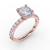 Quintessential Diamond Engagement Ring 