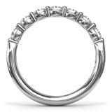 Angelic Oval Diamond Band
