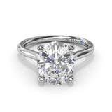 Sparkling Solitaire Diamond Engagement Ring 