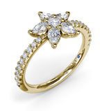 Catalina Diamond Star Ring 
