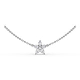 Catalina Diamond Star Necklace 