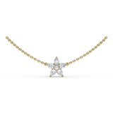 Catalina Diamond Star Necklace 