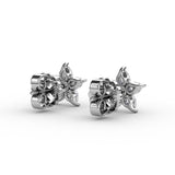 Catalina Diamond Star Stud Earrings 
