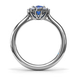 Dazzling Sapphire and Diamond Ring 