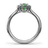 Dazzling Emerald and Diamond Ring 