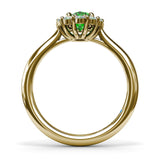 Dazzling Emerald and Diamond Ring 