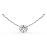 Magnolia Diamond Necklace 