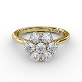 Magnolia Diamond Ring 