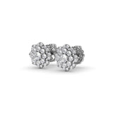 Magnolia Diamond Stud Earrings 
