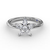 Catalina Diamond Star Ring 