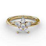 Catalina Diamond Star Ring 