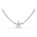 Catalina Diamond Star Necklace 