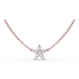 Catalina Diamond Star Necklace 