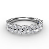 Marquise Cluster Diamond Ring 