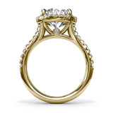 Striking and Bold Diamond Engagement Ring