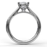 Pear Shape Solitaire Engagement Ring