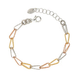 SS TRICOLOR GWENDOLYN BRACELET