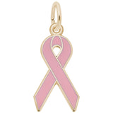 BREAST CANCER AWARENESS RIBBON CHARM