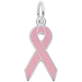 BREAST CANCER AWARENESS RIBBON CHARM