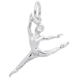 LEAPING BALLET DANCER CHARM