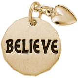 BELIEVE TAG W/HEART