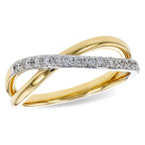 14KT Gold Ladies Diamond Fashion Ring