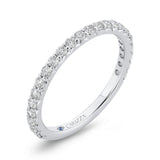 Diamond Wedding Band in 14K White Gold