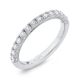 Diamond Half-Eternity Wedding Band in 14K White Gold