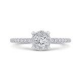 Diamond Engagement Ring in 14K White Gold