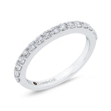 Diamond Half-Eternity Wedding Band in 14K White Gold