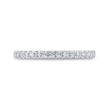 Diamond Wedding Band in 14K White Gold