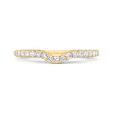 Diamond Half-Eternity Wedding Band in 14K Yellow Gold