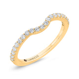 Diamond Half-Eternity Wedding Band in 14K Yellow Gold
