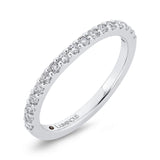 Diamond Half-Eternity Wedding Band in 14K White Gold