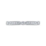 Diamond Wedding Band in 14K White Gold