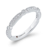 Diamond Wedding Band in 14K White Gold
