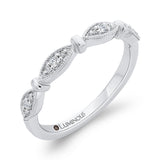 Diamond Wedding Band in 14K White Gold
