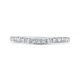 Diamond Wedding Band in 14K White Gold