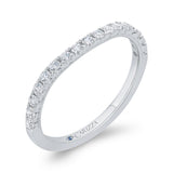 Diamond Wedding Band in 14K White Gold