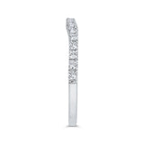 Diamond Wedding Band in 14K White Gold