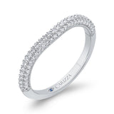 Diamond Wedding Band in 14K White Gold