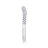 Diamond Wedding Band in 14K White Gold